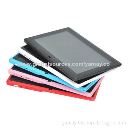 Q8 7-inch tablet PC, Android 4.2, A23 dual core 1.2GHz, 512MB+4GB, dual camera, Wi-Fi